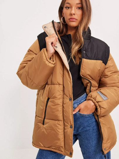 Munthe - Puffer-takit - Caramel - Illusion - Takit