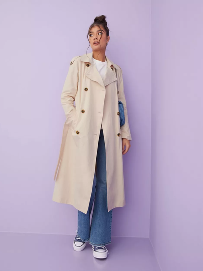Object Collectors Item - Trenssit - Sandshell - Objclara New Trench Coat Noos - Takit