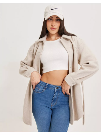 Vero Moda Vmvince Jacket Oatmeal Melange
