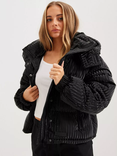 Sixth June - Syys- & Kevättakit - Black - Puffer W/ Ribbed Iridescent - Takit