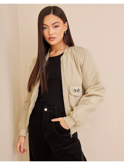 Esmé Studios ESBlair Short Jacket Oyster