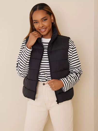 Noisy May - Liivit - Black Dtm Lining - Nmmarcus Vest Fwd Noos - Takit - Vests