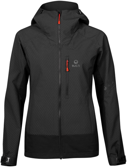 Women's Pallas Hiviz Hybrid Jacket Musta 36