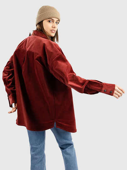 Iriedaily Cordie Shirt punainen