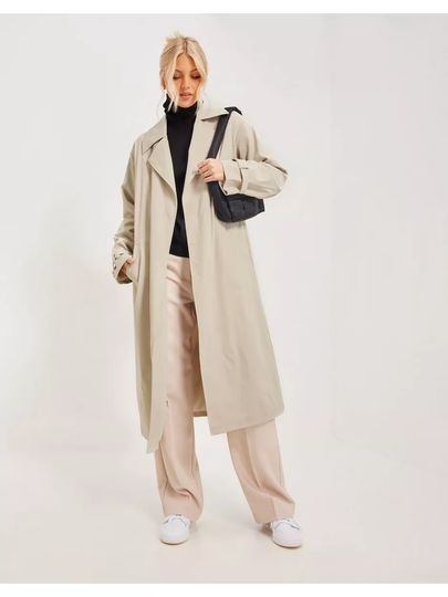 NLY Trend Belted Waist Trenchcoat Beige