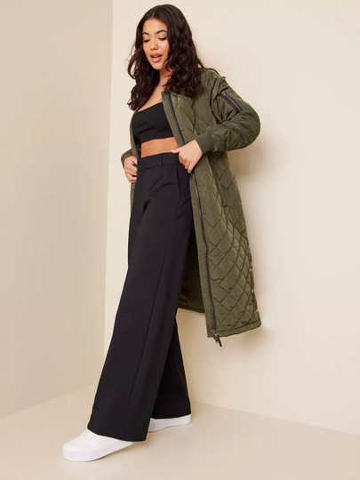 Only Onljessica X-Long Quilted Coat Otw Kalamata
