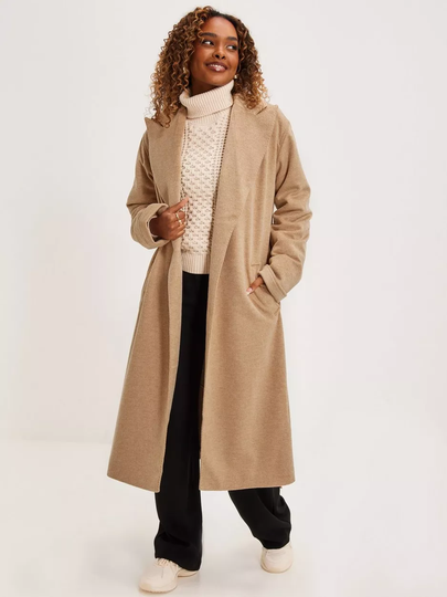 Polo Ralph Lauren - Pitkät takit - Camel - Nra Wrp Ct-Lined-Coat - Takit - coats