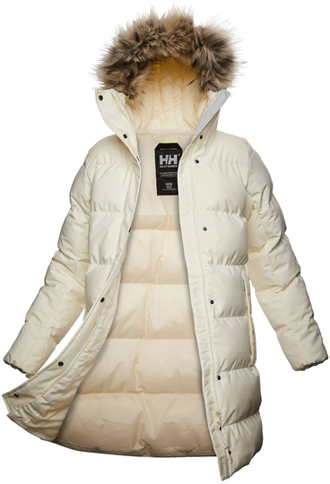 Women's Blossom Puffy Parka Valkoinen L