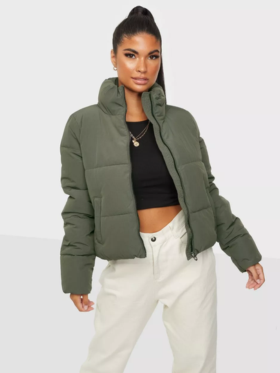 Only - Puffer-takit - Grape Leaf - Onldolly Short Puffer Jacket Otw No - Takit