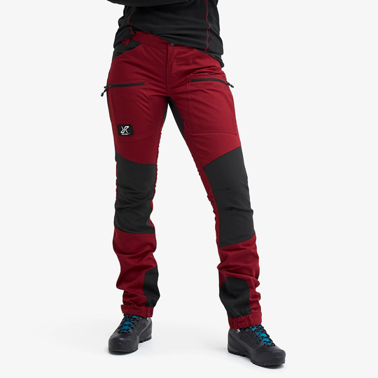 Nordwand Pro Pants Naiset Wine Red, Koko:L - Ulkoiluhousut, Vaellushousut & Retkeilyhousut