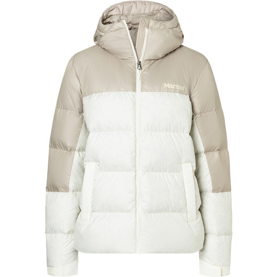 Marmot Wm' S Guides Down Hoody - Papyrus/sandbar - Naiset - XS
