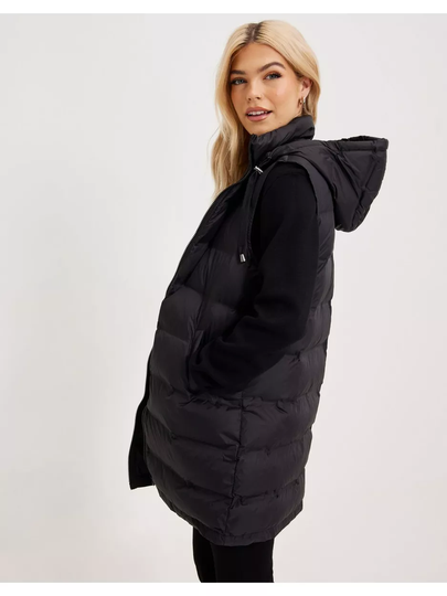 Vila Vitrish New Padded S/L Vest - Noos Black