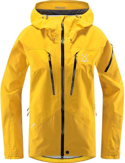 Spitz Jacket Women Keltainen XS