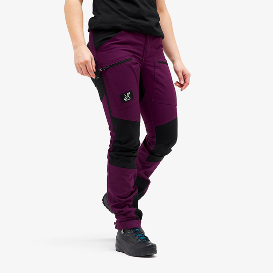 Nordwand Pro Pants Naiset Purple Rain, Koko:L - Ulkoiluhousut, Vaellushousut & Retkeilyhousut