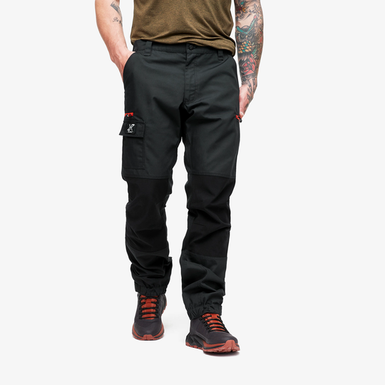 Nordwand Pants Miehet Charcoal Black/Lava, Koko:XL - Ulkoiluhousut, Vaellushousut & Retkeilyhousut